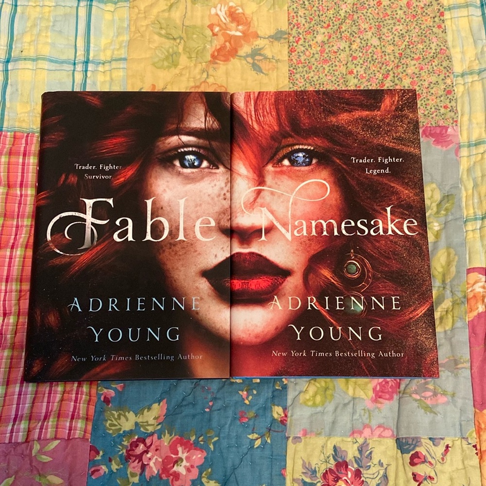 Hardcover Fable and Namesake Book Bundle by Adrienne Young